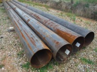 (4) Steel Pipe: 18" Diameter, 42' Long, .375" Thick