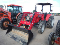 Massey Ferguson 4608 MFWD Tractor, s/n 000554: Loader w/ Bkt., Meter Shows 1286 hrs