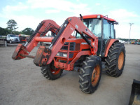 Kubota M9000 MFWD Tractor, s/n 54592: Loader, No Bkt., Meter Shows 2216 hrs