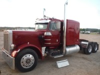 1984 Peterbilt 359 Truck Tractor, s/n 1XP9DB9X7EP164976: Cat Eng., 15-sp., Flat Top Sleeper, Odometer Shows 1147K mi.