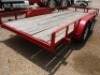 16' Trailer (No Title - Bill of Sale Only): 80" Wide, T/A, Bumper-pull - 2