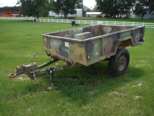 Military Dump Trailer (No Title - Bill of Sale Only)