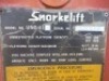 Snorkelift UNO-41G Knuckleboom Manlift, s/n 9003270390 (Salvage): Meter Shows 4391 hrs - 3