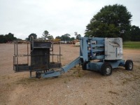 1994 Genie Z45 Articulated Boom Manlift, s/n 001341 (Salvage): LP or Diesel, Meter Shows 6338 hrs