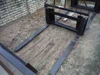 Unused 48" Pallet Forks for Skid Steer