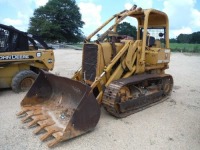 John Deere 455E Crawler Loader, s/n TD455EX730141 (Salvage)