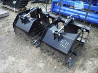 60" Grapple Bucket for Skid Steer