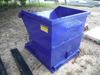 Unused 2022 Greatbear Self-dumping Hopper: 1 cu yd, Forklift Pockets