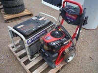 Centurion 8000W Generator (Salvage) and Troybilt Pressure Washer