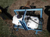 15-gallon 3pt Sprayer and Crate of Misc. Items: ID 43036 - 5
