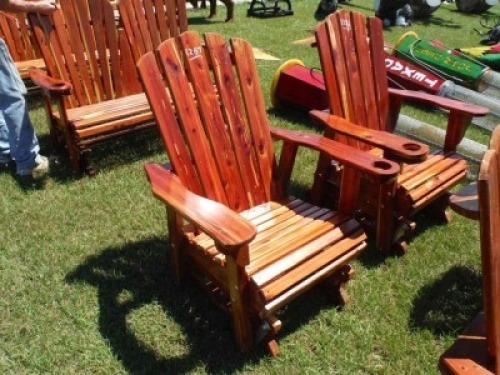 Cedar Glider Chair