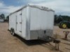 2005 Haulmark 8x20 Enclosed Trailer, s/n 16HGB20285G068087: Model TH85X20WT3, T/A, Bumper-pull, Side Door, Rear Fold Down Down, 2 Roof ACs (Owned by Alabama Power) - 2