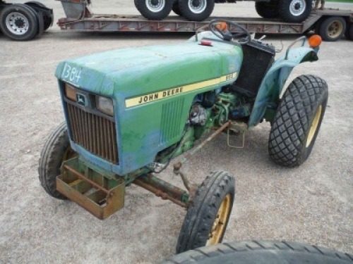 John Deere 950 Tractor, s/n 005120 (Salvage): 2wd, Bad Engine