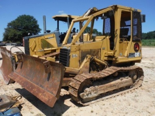 1993 Cat D4C Dozer, s/n 7KG00907 (Salvage): Fesco 6-way Forestry Blade