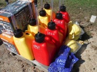 Red 5-gallon Utility Jug