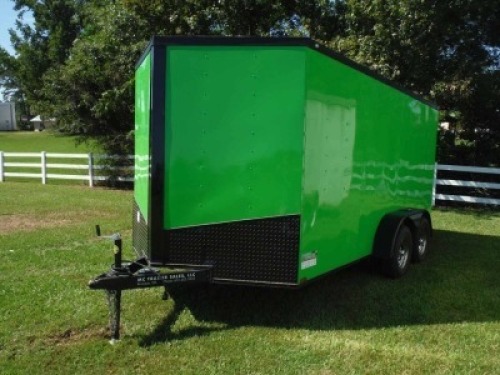 2021 Spartan 7x14 Enclosed Trailer, s/n 50XBE1420MA0212497: T/A, Bumper-pull