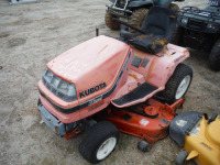 Kubota G1800 Riding Mower, s/n 50880 (Salvage): Diesel, Hole in Oil Pan