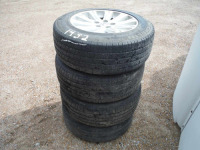 (4) 235-710-RC Tires and Rims