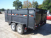 2008 All Pro Dump Trailer, s/n 1Z9DT14238J213620: Bumper-pull, Elec./Hydraulic Dump - 4