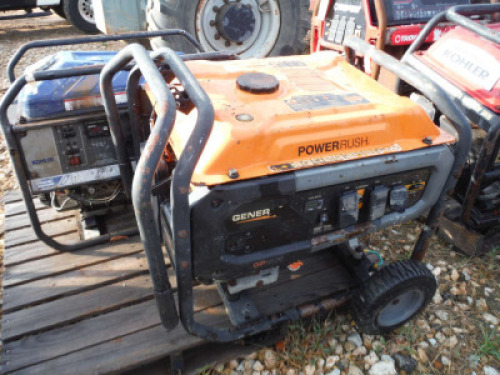 Generac GP6500 Generator (Flood Damaged): 6500-watts