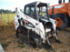 2015 Bobcat T590 Skid Steer, s/n ALJU18242 (Flood Damaged): Canopy, Rubber Tracks, No Bucket - 2