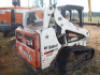 2015 Bobcat T590 Skid Steer, s/n ALJU18242 (Flood Damaged): Canopy, Rubber Tracks, No Bucket - 3