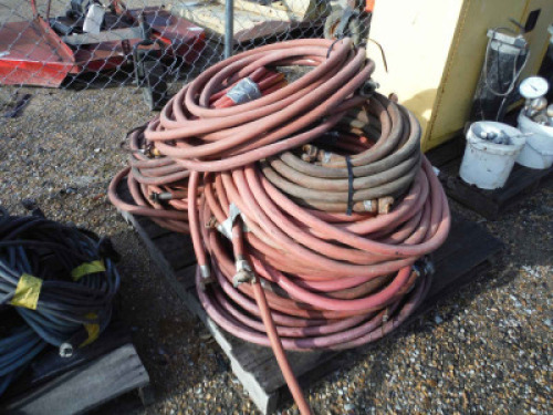 Pallet of 1" Air Hoses (Flood Damaged)