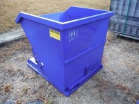 Unused 2022 Greatbear Self-dumping Hopper: 1 cu yd, Forklift Pockets