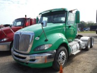 2010 International ProStar Premium Truck Tractor, s/n 3HSCUSJRXAN278740 (Inoperable): T/A, Day Cab, Maxxforce Eng., 10-sp., Air Ride Susp., Headache Rack, Runs but has Oil in Radiator, Shuts Off, Odometer Shows 337K mi.