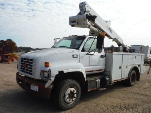 1998 GMC 6500 Bucket Truck, s/n 1GDI6H1CXWJ517606 (Inoperable)