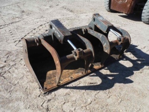 Bobcat Grapple Bucket, s/n AF0R00843 for Skid Steer