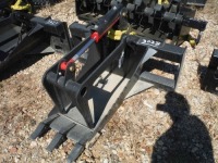 Stump Grapple for Skid Steer