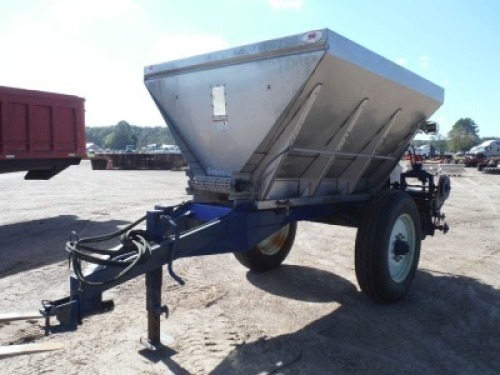 Newton Crouch Fertilizer Spreader, s/n 121411200: Hyd. Driven, 6-ton Body