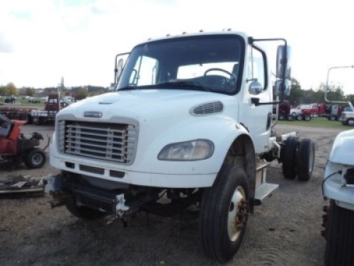 2008 Freightliner Business Class M2 Cab & Chassis, s/n 1FVACXB528HZ75363 (Inoperable): Cummins Eng., Auto, S/A