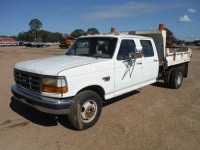 1997 Ford F350 Truck, s/n 1FDJW35F7VEB36522 (Inoperable): 7.3L Diesel, Dump Bed, 4-door