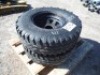 (2) Buckshot Mudders PR78x16 Tires and Wheels