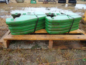Suitcase Weights for John Deere: ID 30217