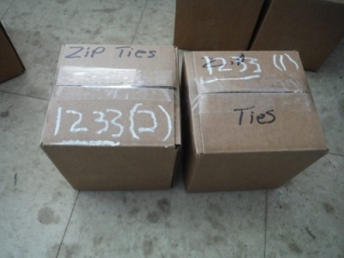 (2) Boxes of Zip Ties