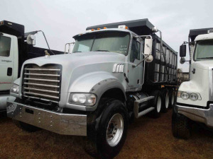2012 Mack Tri-axle Dump Truck, s/n 1M1AX04Y8CM013317: Meritor 10-sp., 252K mi., ID 43489